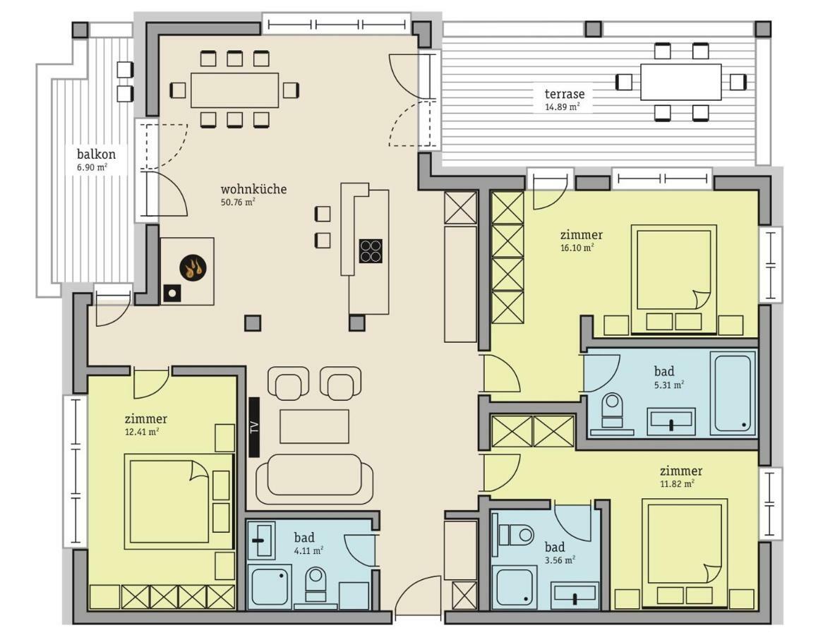 Kitzbuheler Alpen Penthouse Hollersbach Apartamento Hollersbach im Pinzgau Exterior foto